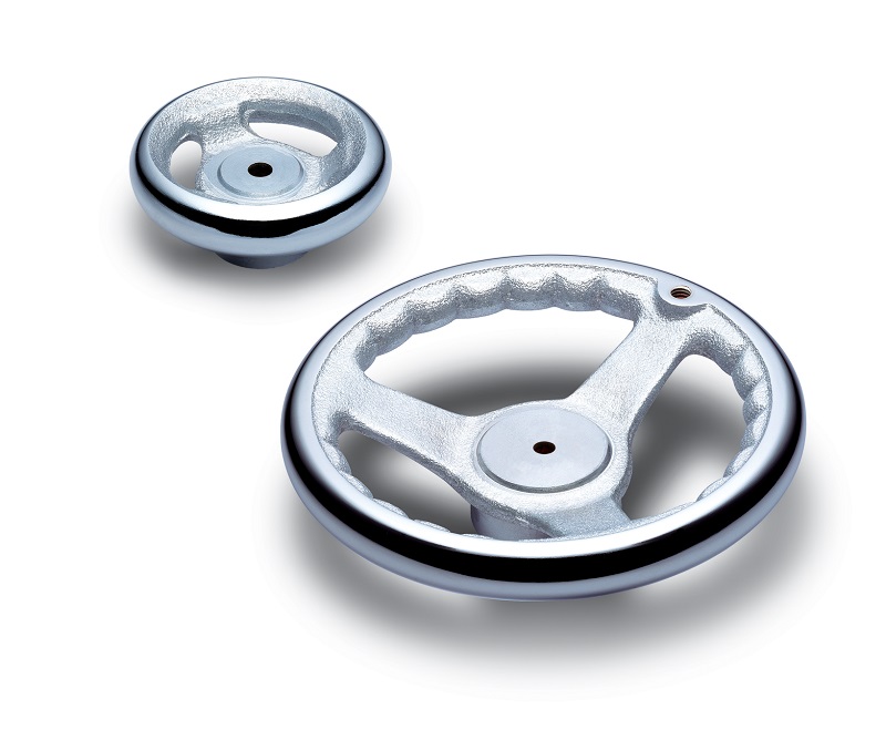 CHROMIUM-PLATE HAND WHEEL HB