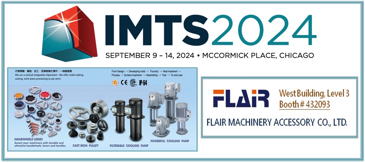 Welcome to see us at IMTS 2024.